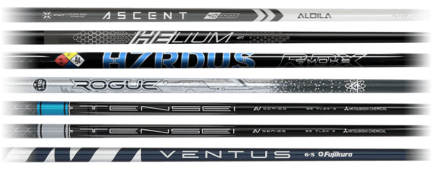 Customize with World-Class Shafts