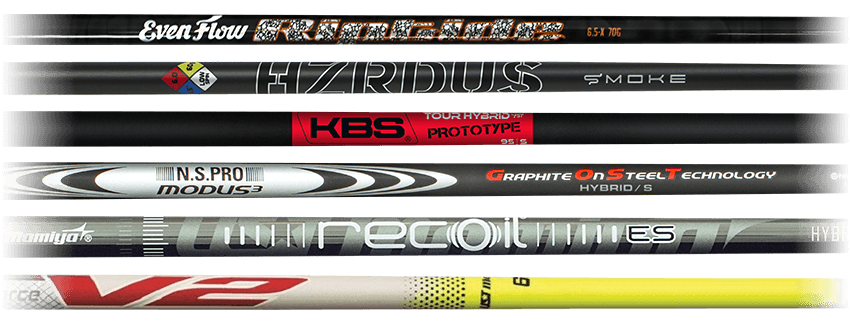 Customize with World-Class Shafts